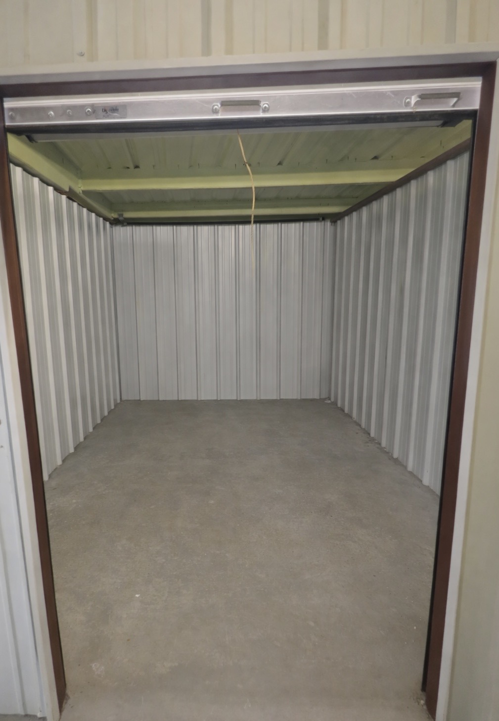 After — clean storage unit